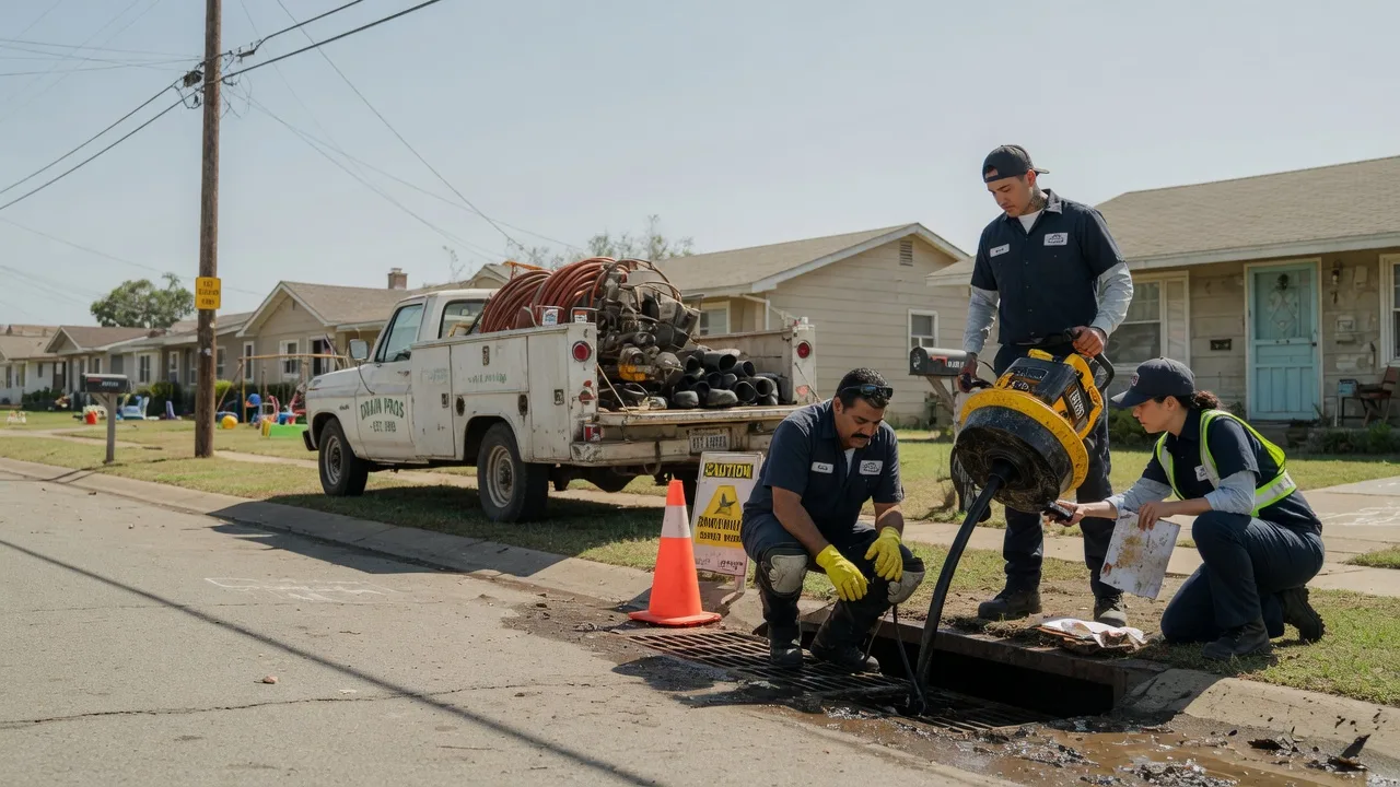 Drain Cleaning in Maypearl, TX near me